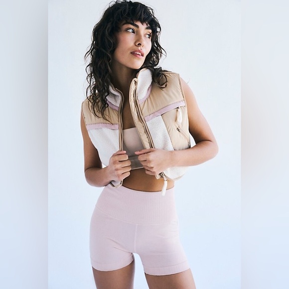 Free People Movement Hit the Slopes Crop Vest - Picture 4 of 4
